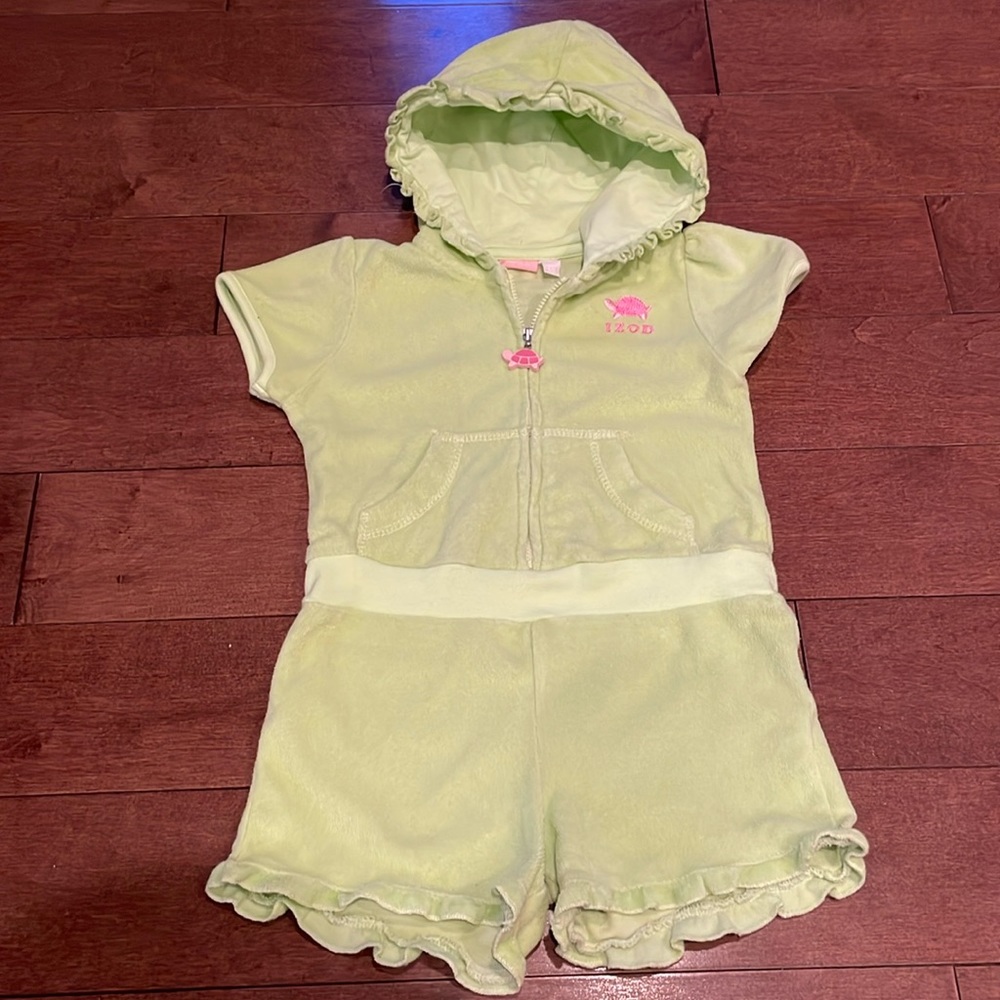 Izod Terry cloth romper